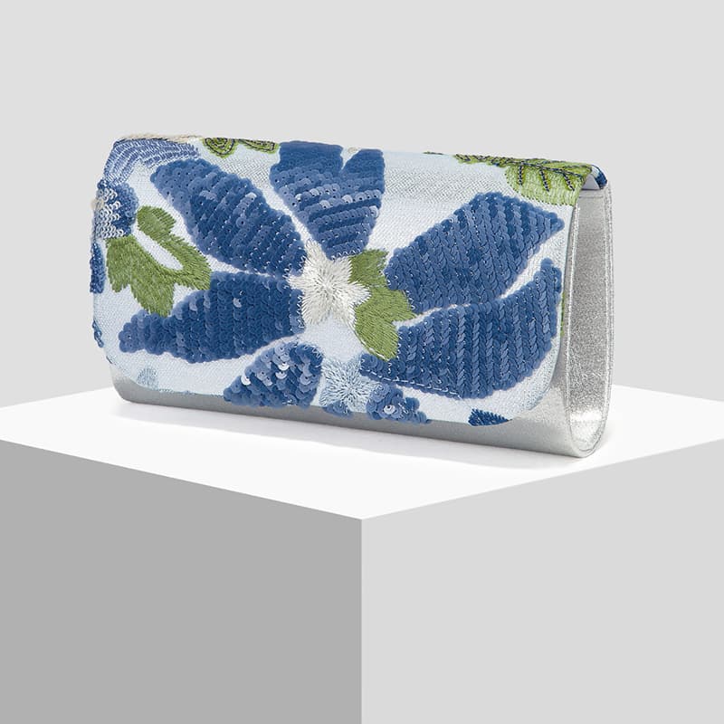 European And American-style Beaded Evening Clutch