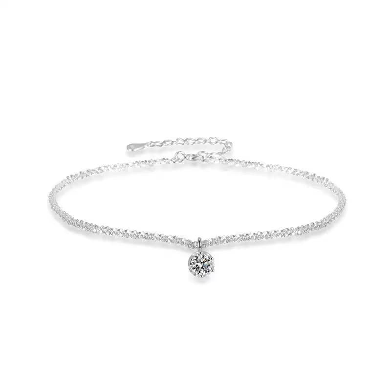Silver New-style Ankle Chain For Women