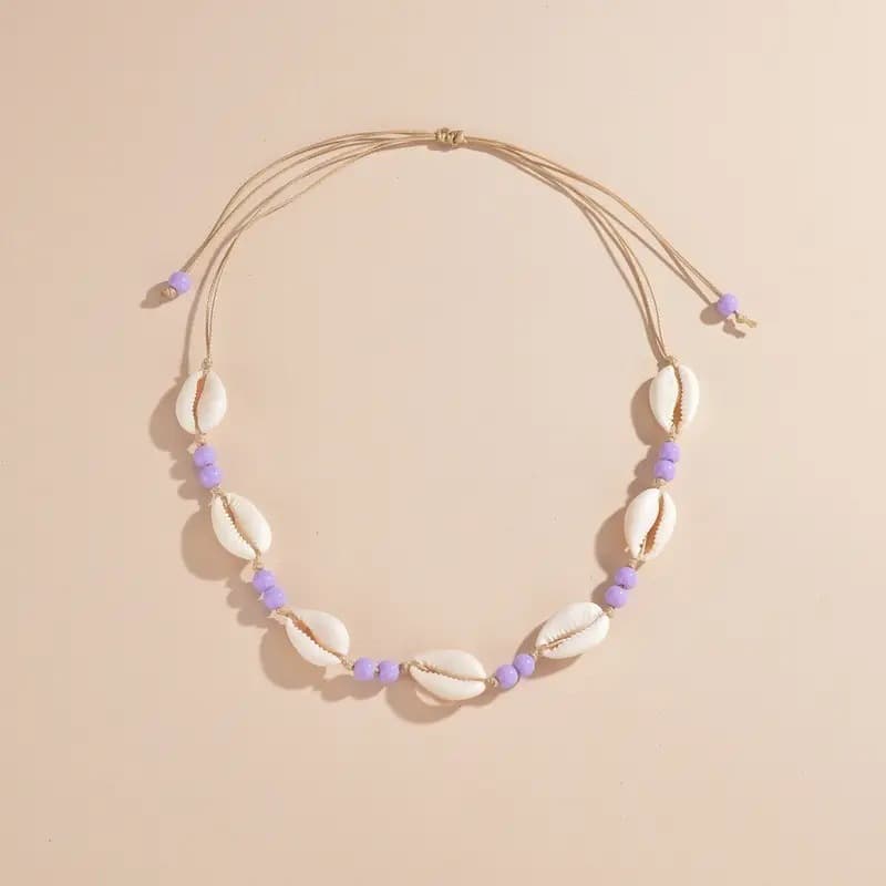 Cross-border Ocean-style Beach Shell Necklace