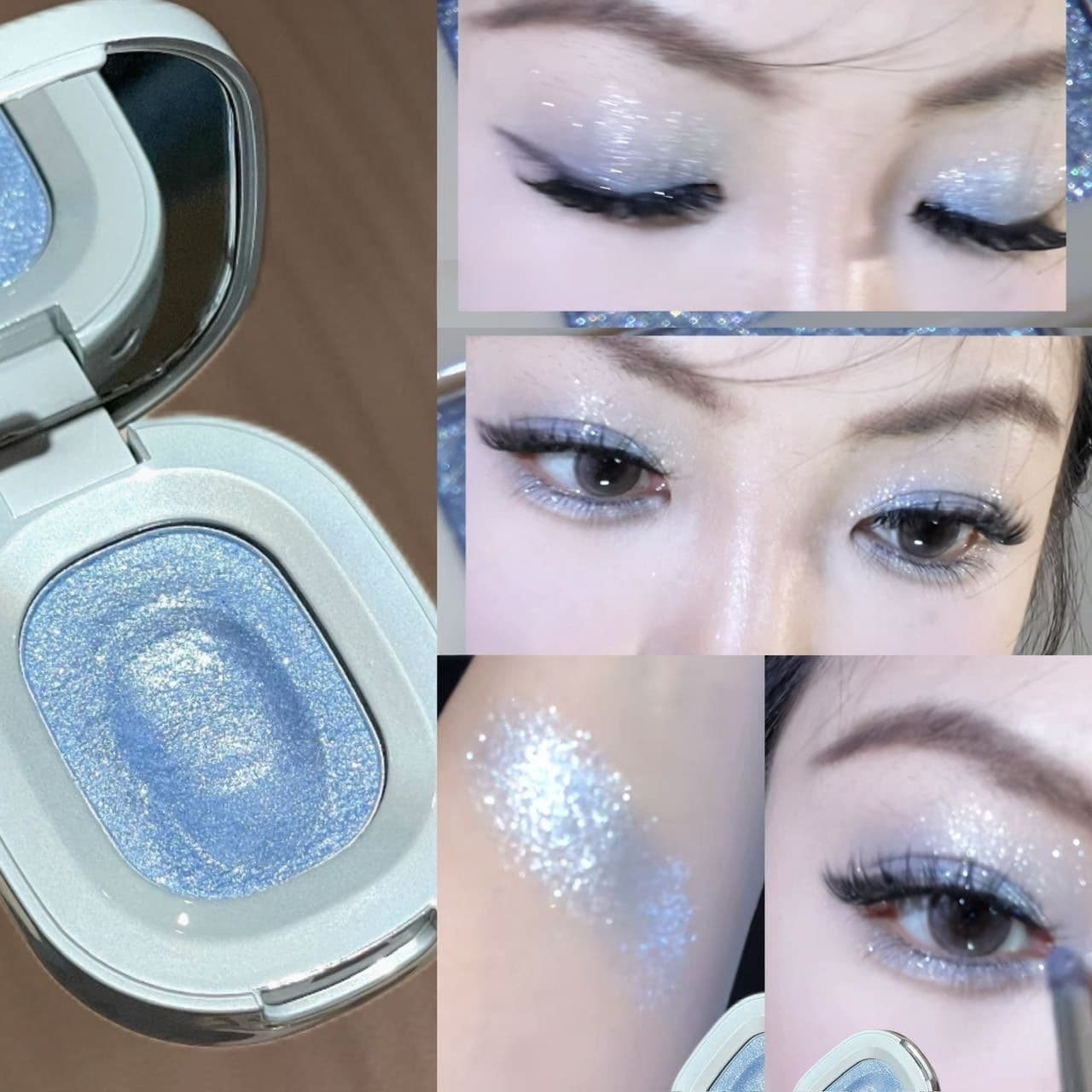Non-dusting Under-eye Enhancing Brightening Eyeshadow Palette
