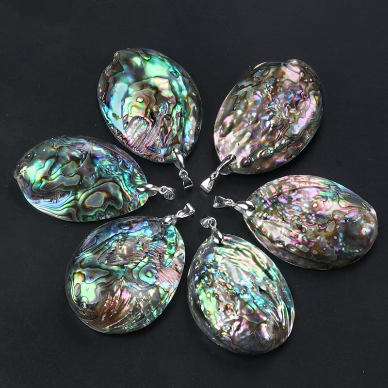 Large Abalone Shell Pendant Accessory