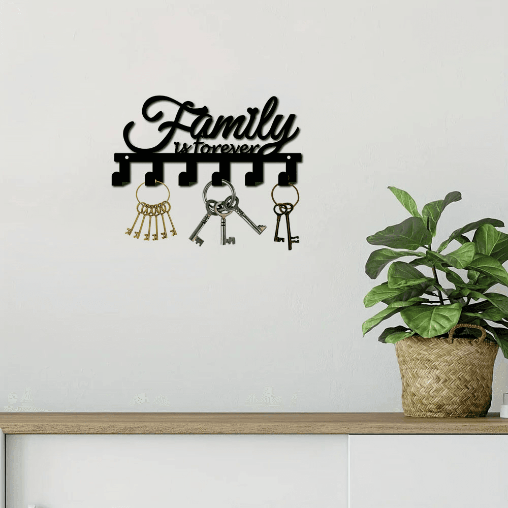 CIFbuy Modern Wall Mounted Key Holder with Shelf Entryway Organizer for Home Decor and Storage(TikTok, temu pick-up service)