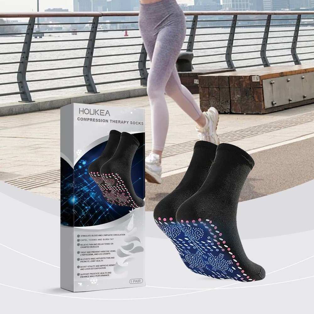 Comfortable Massage Socks Gentle Relief Foot Discomfort Warmth Comfortable Soft Body Massage Treatment Socks