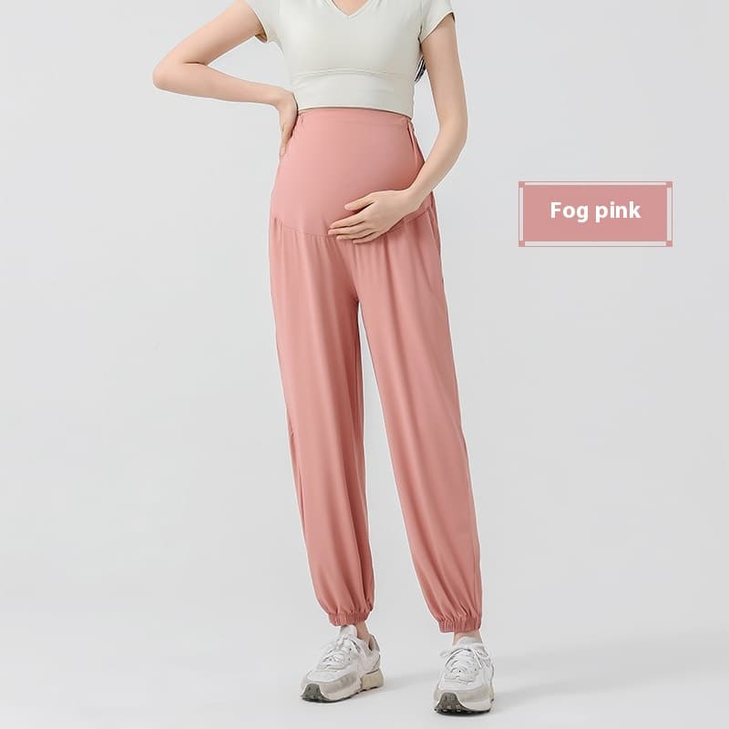 Ice Silk Thin Type Sunscreen Plus Size Maternity Pants Sports Pants
