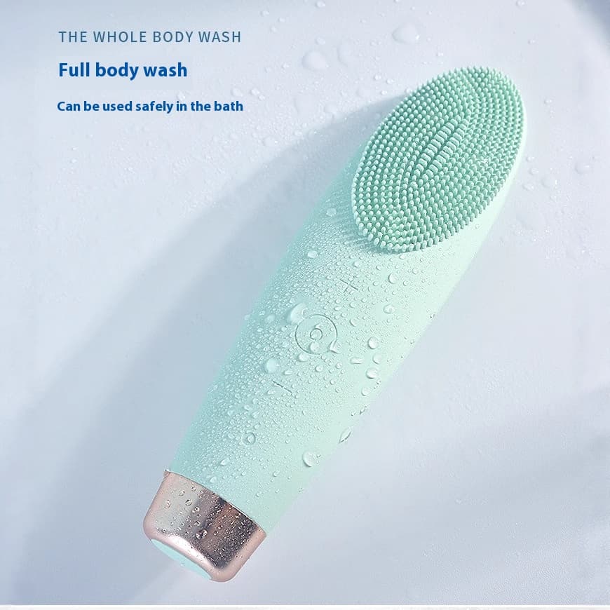 7-speed Rechargeable Silicone Automatic Deep Cleaning Electric Facial Cleaner