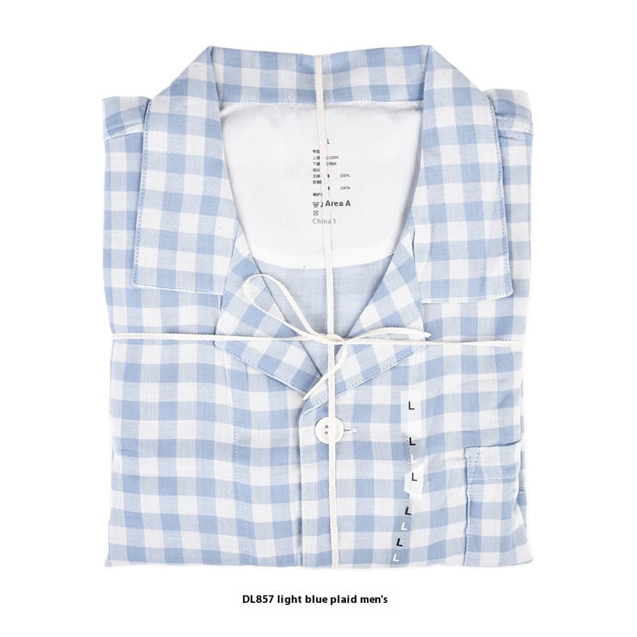 Double-layer Yarn Pajamas Without Printing