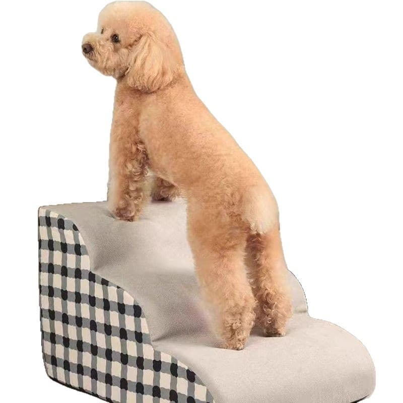Bedside Pet Climbing Ladder Home Detachable And Washable Step Stairs Dog Ladder For Getting On And Off The Bed