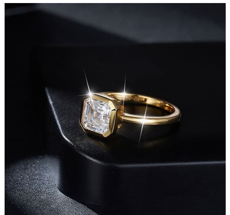 Design A Minimalist Pagoda-cut Diamond Ring