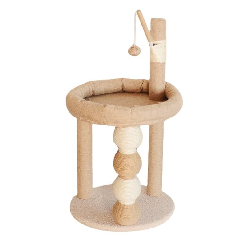 All-in-One Sisal Cat Tree That Doesnt Shed Fluff