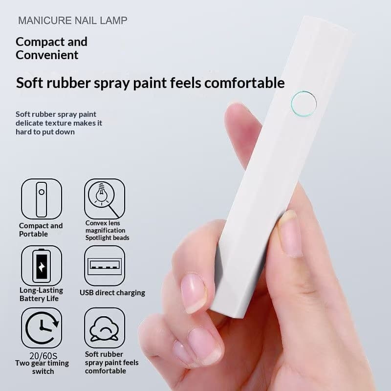 Nail Art Strip Light Small And PortableWith Charging Function