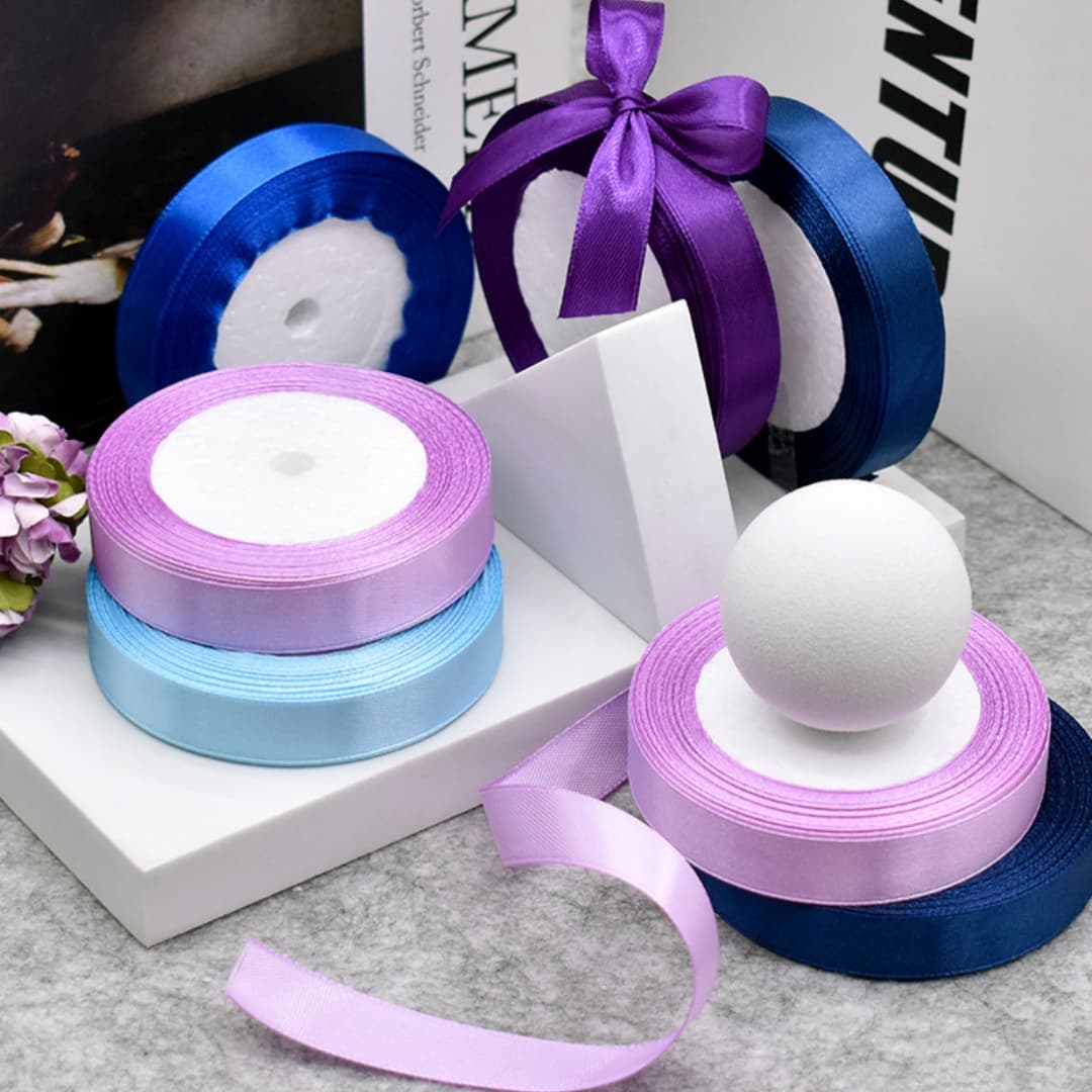 1.5cm Satin Ribbon Gift Box Packaging Ribbon