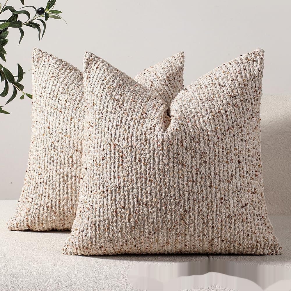 Naicai Series Wool-Curl Three-Dimensional Extra-Large-Grain High-Grammage Multi-Color Instagram-Style Pillowcase