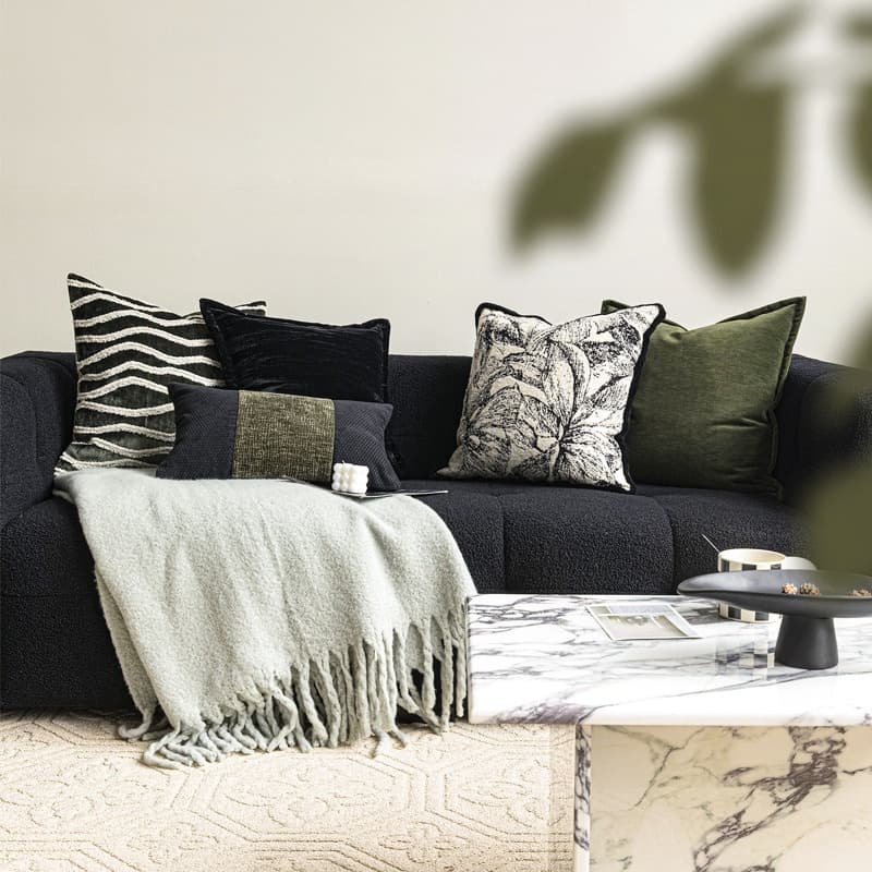 French Vintage-style Living Room Sofa Model Room Throw Pillow
