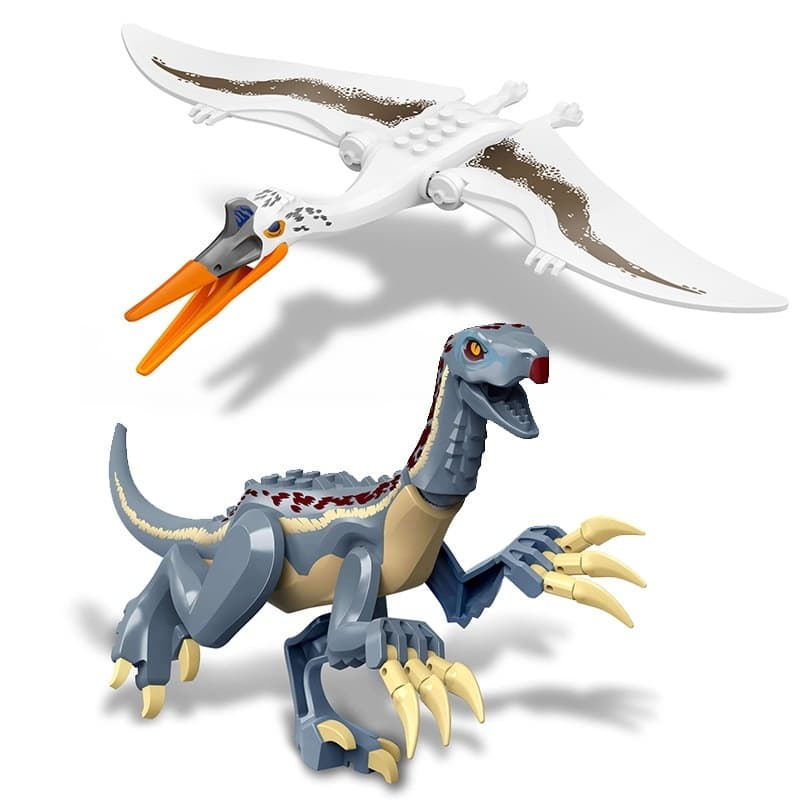 Therizinosaurus Dinosaur Model Childrens Building Block Toy