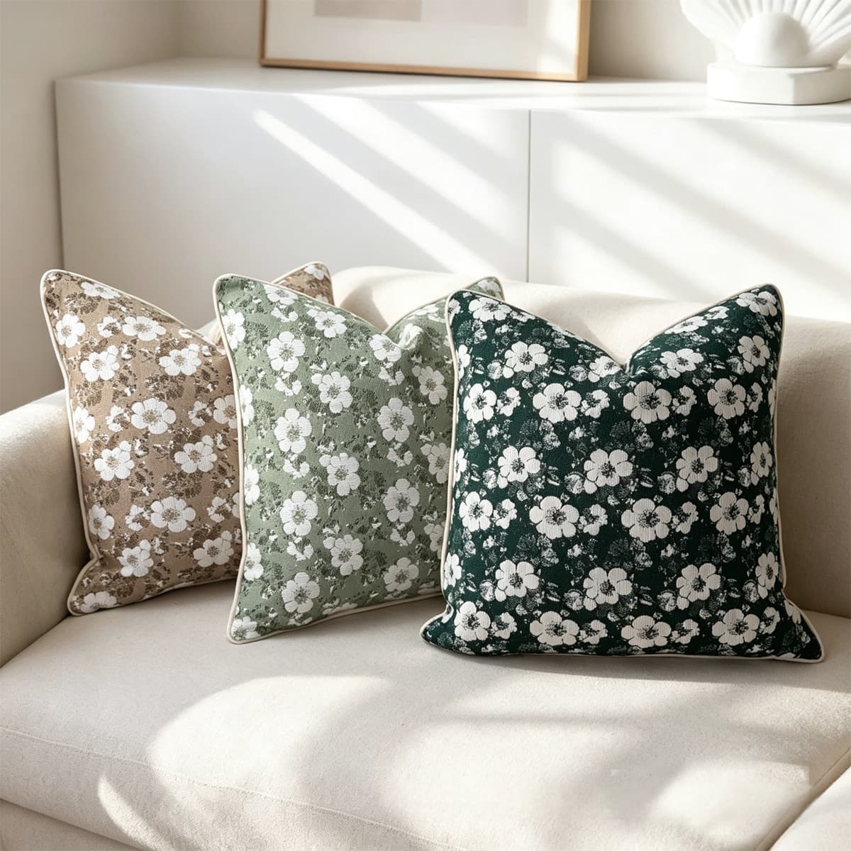 Three-dimensional Edging Sofa Back Cushion