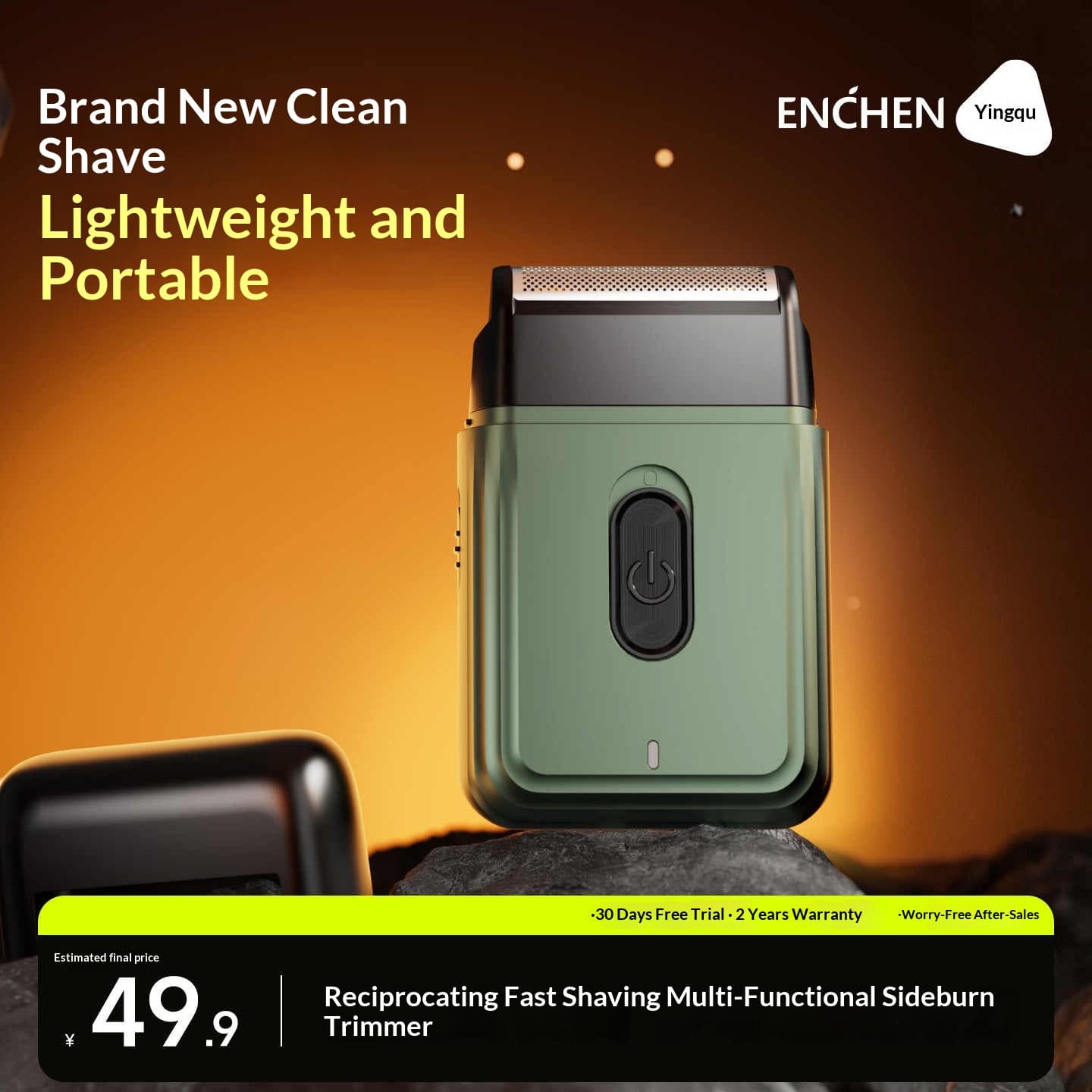 New Dual-blade Electric Mens Shaver