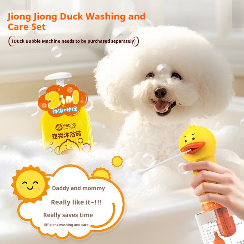 All-in-one Pet Shampoo With Foaming Action