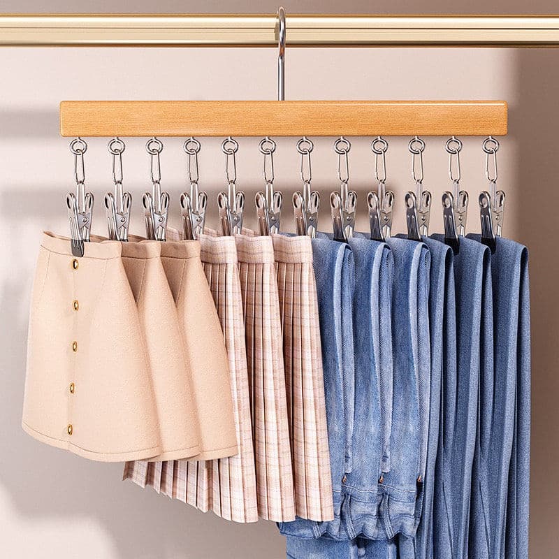 Stainless Steel Clip Sock And Hat Rack