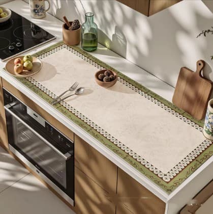 The Table Mat Is Stain-resistant And Abrasion-proof