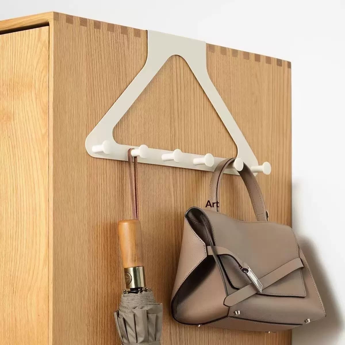 Door Hook No Drilling Required Space-saving Clothes Hanger For Bedroom Doors