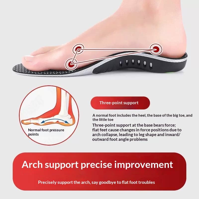 Arch-support Insoles Flat-foot Correction Insoles