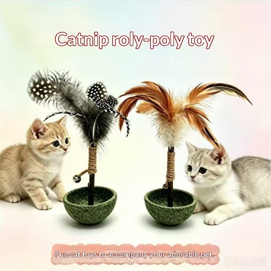 Cat Roly-poly Toy A Self-amusing Boredom-busting Gadget