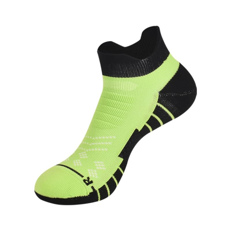 Mens Summer Antibacterial Sweat-Absorbent Non-Slip Low-Compression Socks