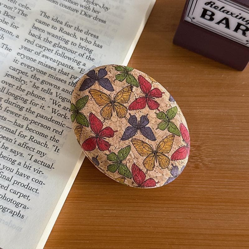 Retro-style Portable Compact Mirror