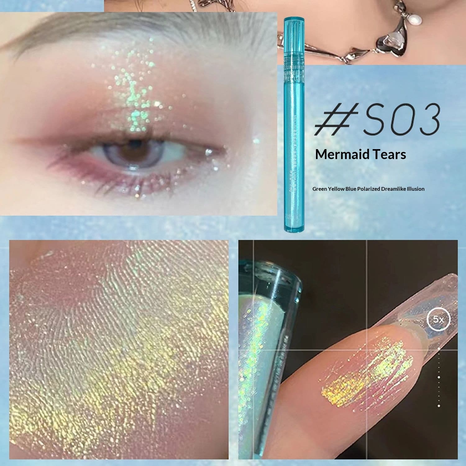 Chameleon Liquid Eyeshadow Shimmering Highlighter