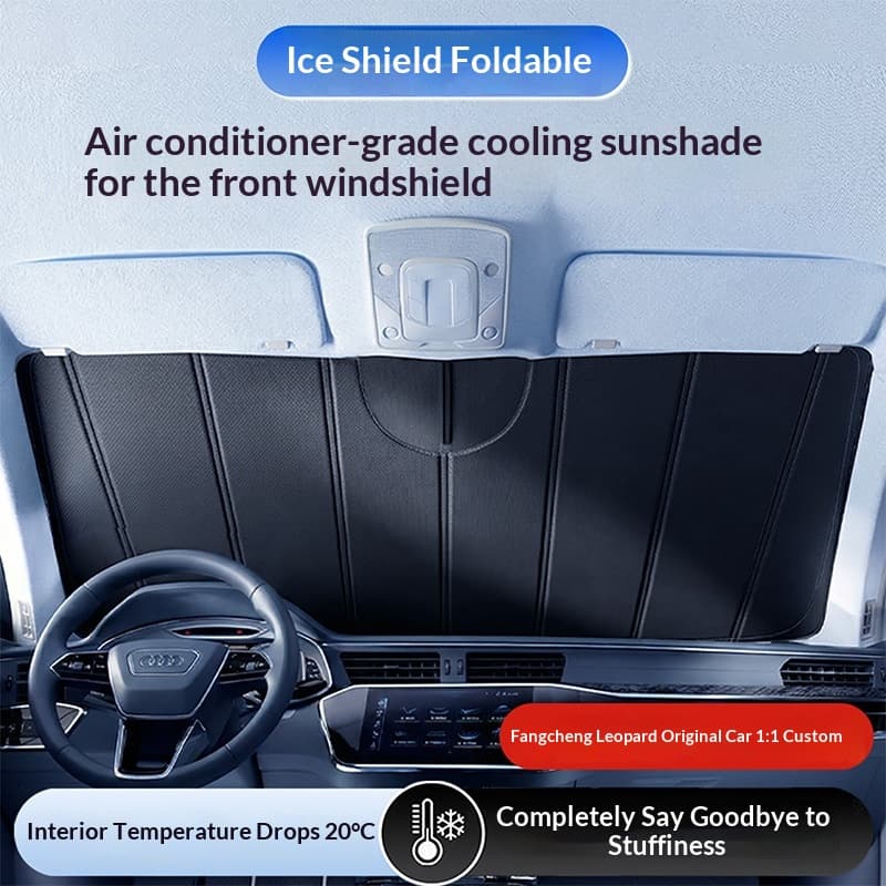Sunshade And Heat-insulating Front Windshield Cover