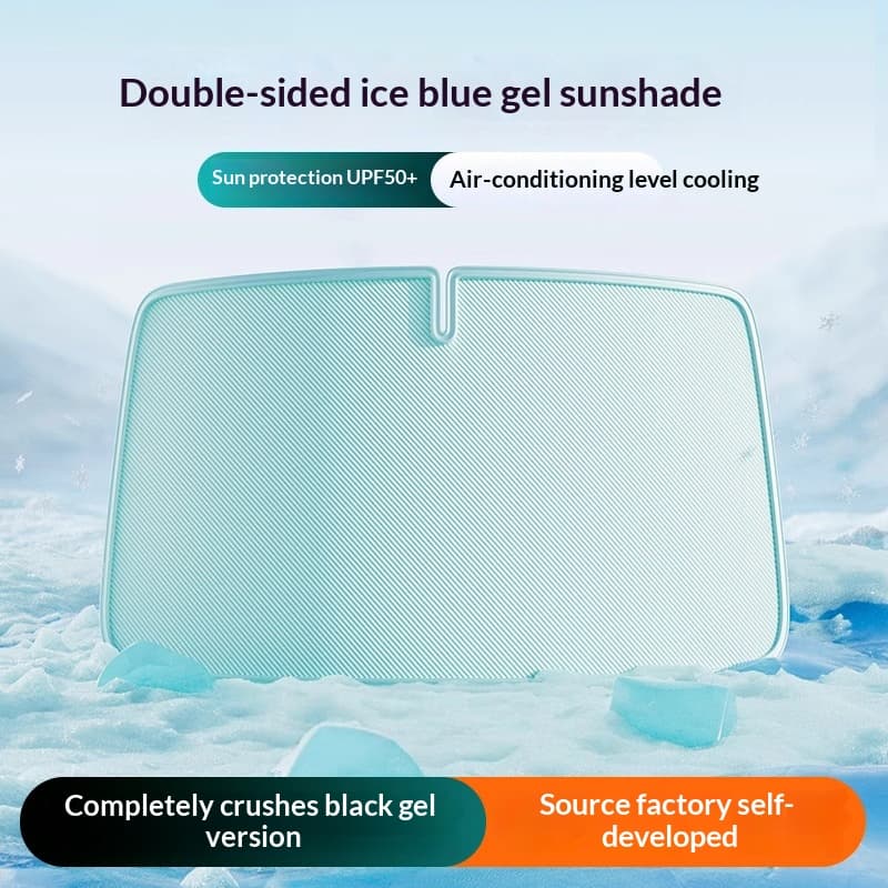 Car Sunshade Sun-blocking And Heat-insulating Window Curtain
