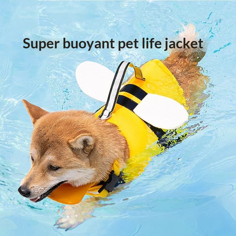Cute Dinosaur-Shape Dog Life Jacket