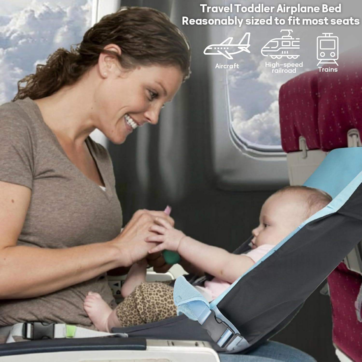 Childrens Airplane Seat Extension Bed