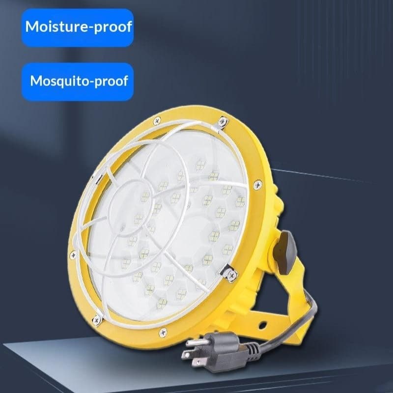 Flexible-arm Rotating Lamp Head Floodlight