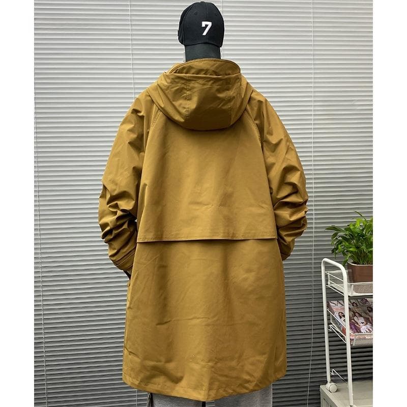 Workwear-style Mid-length Tactical Jacket