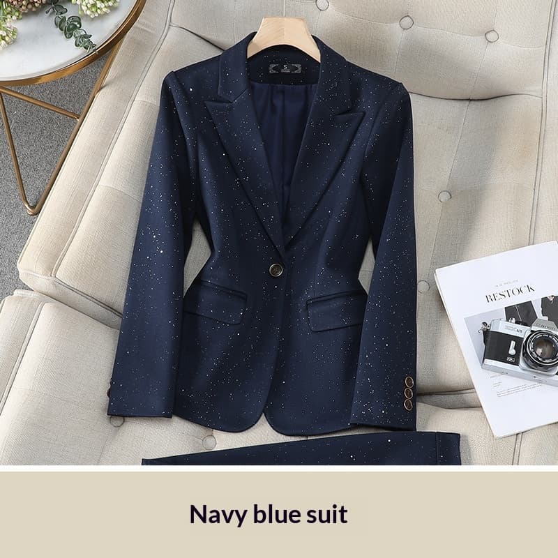 AutumnWinter Commute Elegant Professional Outfit Suit Workwear