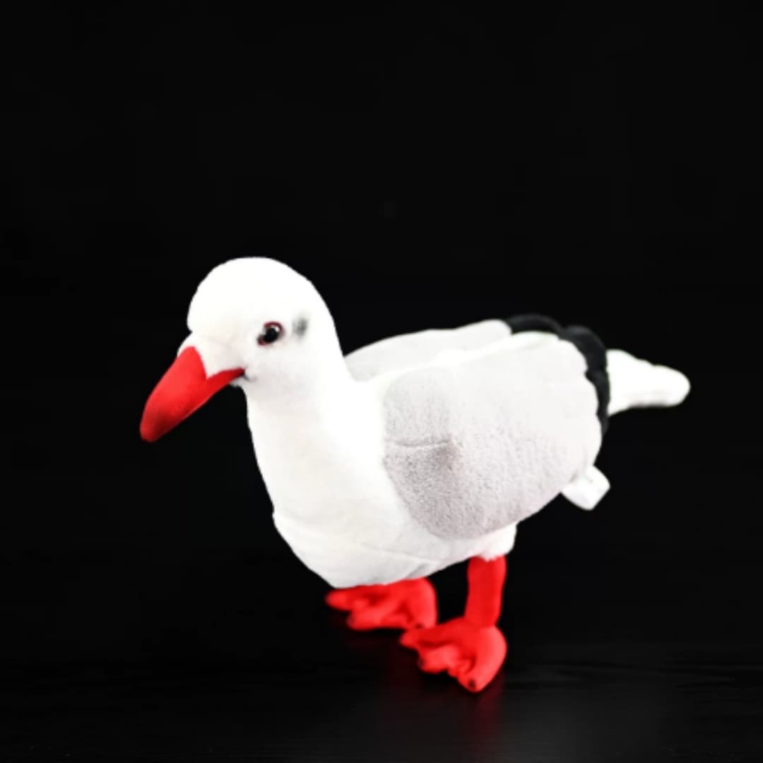 Red Billed Gull Plush Toy Doll Cute Simulation Gift