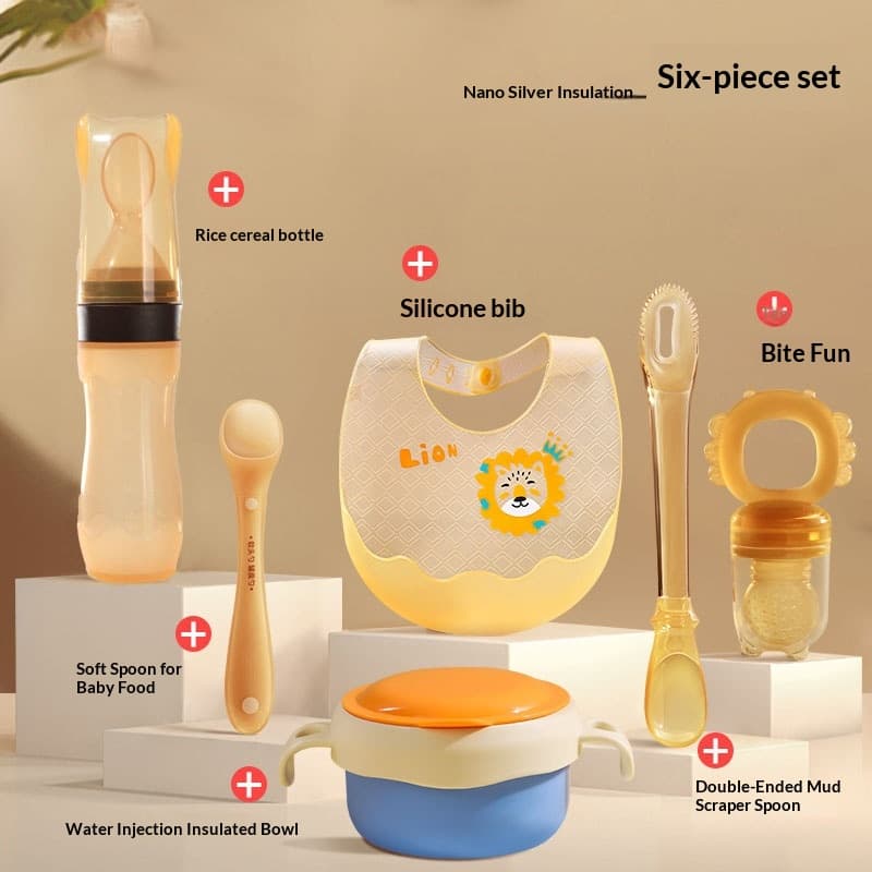 Children's Silicone Tableware Suit