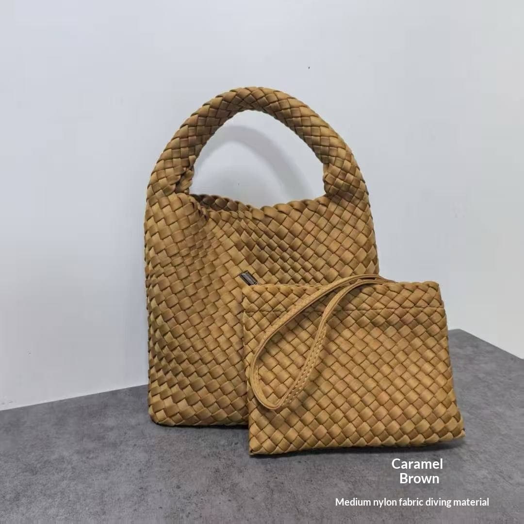 New High-end, Handmade, Large-capacity Single-shoulder Tote Bag