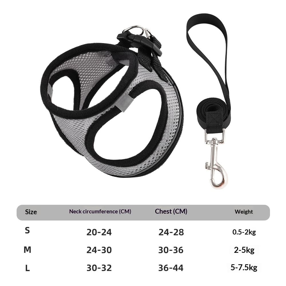 Outdoor Dog-walking Vest-style Harness Leash