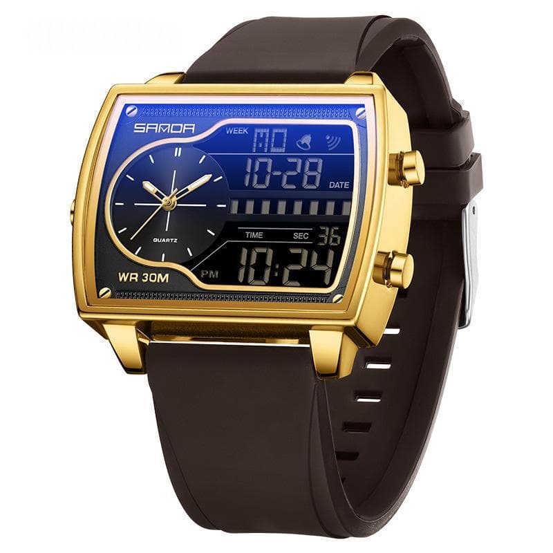 Mens Multifunctional Luminous Waterproof Watch