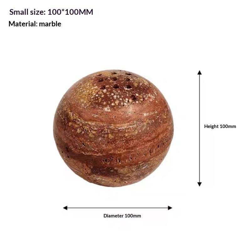Modern Natural Marble Aromatherapy Burner Ornament