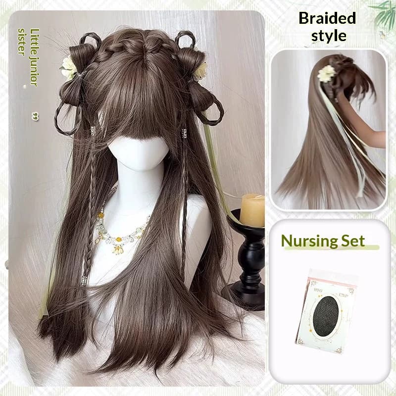 Antique Wig Women's Straight Hair