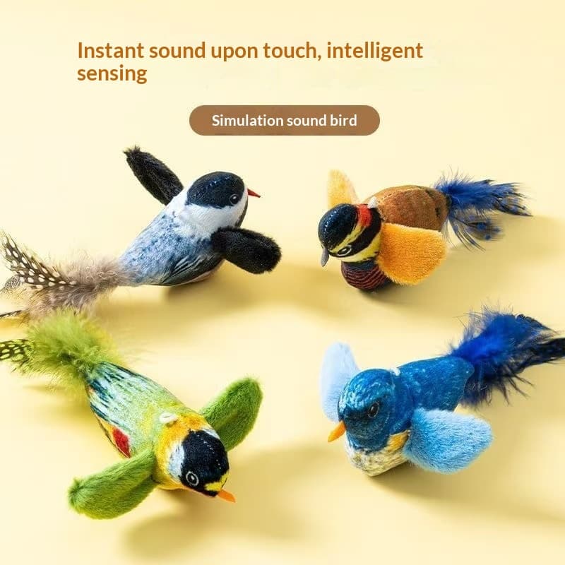 Simulation Bird Cat Teaser Wand