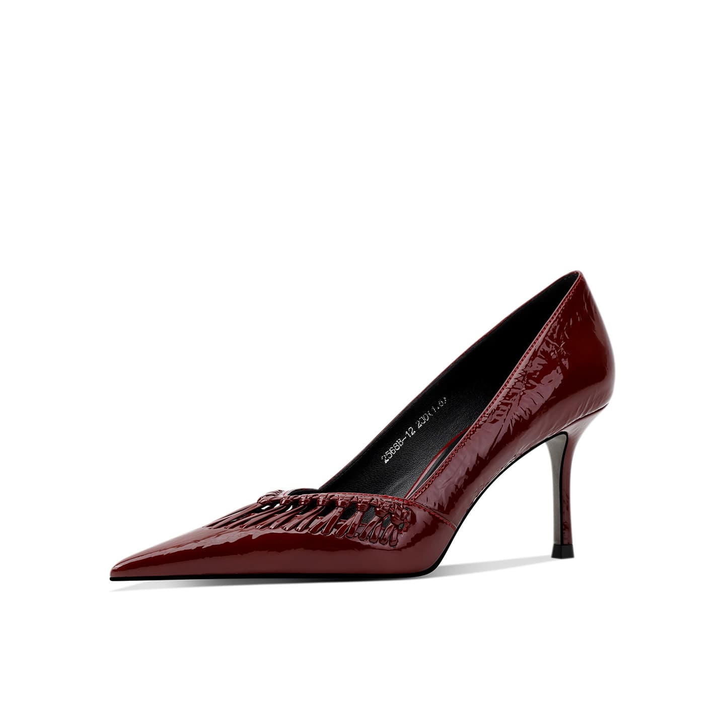 Design Sense Niche Black Pointed High Heels