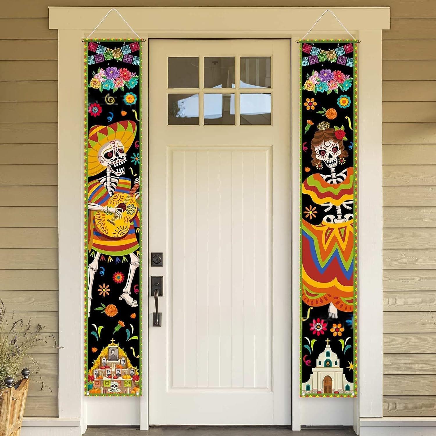 Mexican Day Of The Dead Couplet Decorations
