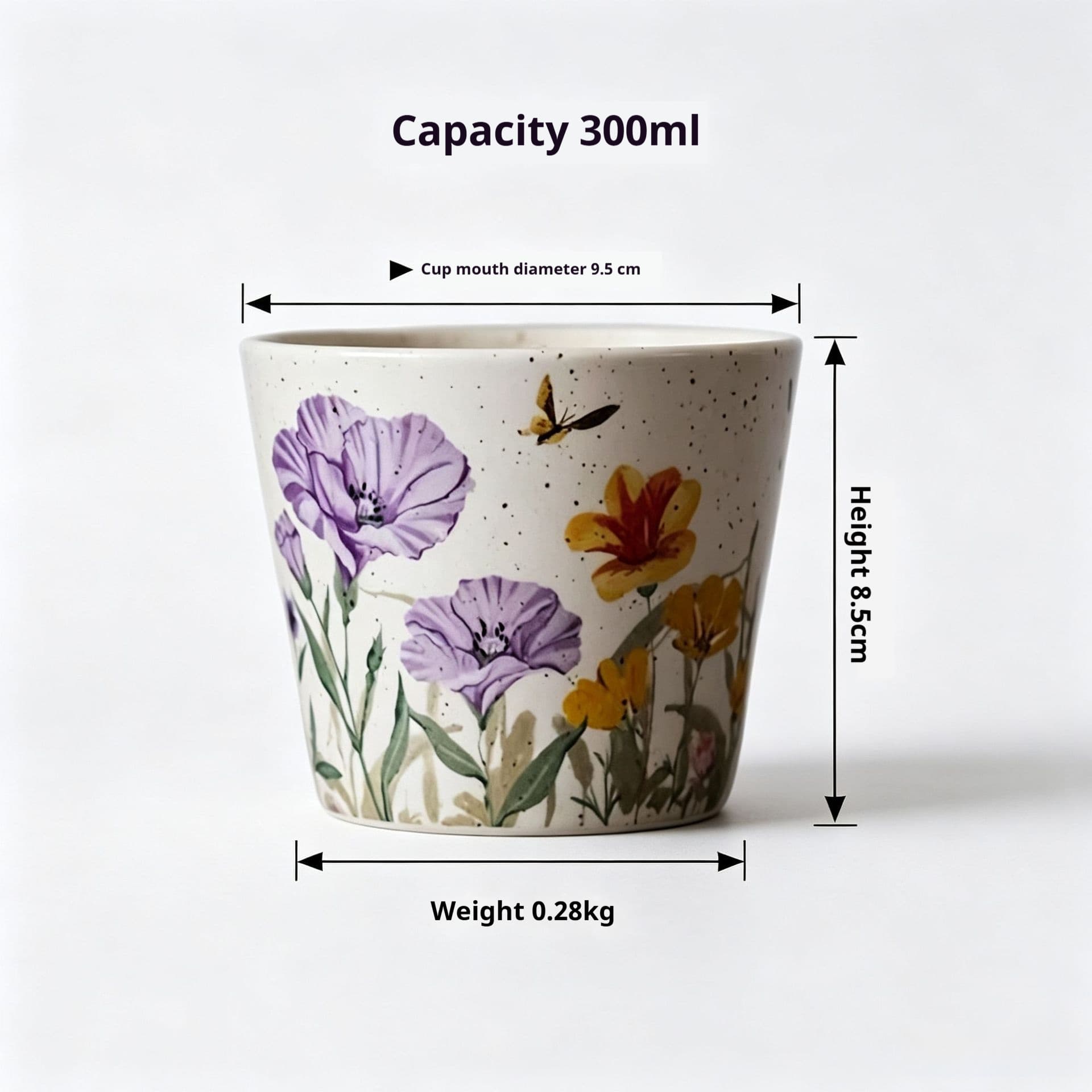 Retro Hand-held Latte Art Coffee Cup