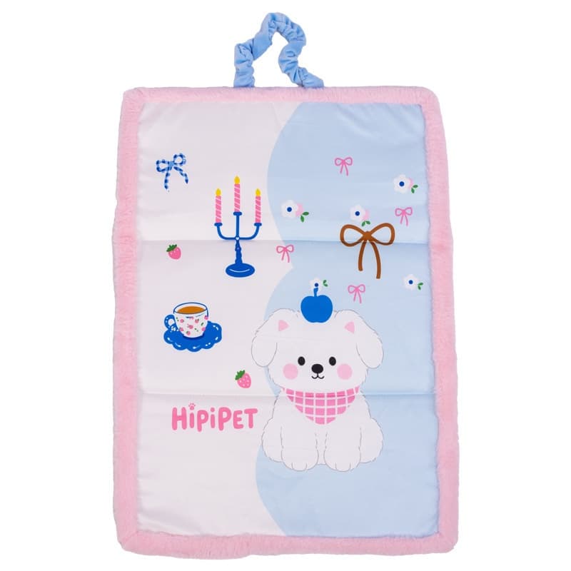 AutumnWinter Pet Bed Warm Three-Fold Mat Portable Dog Mat