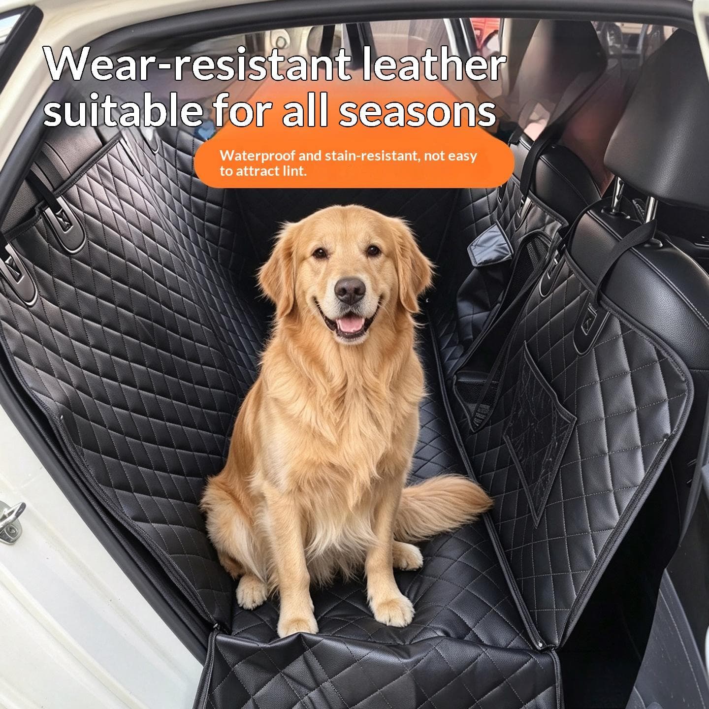 Waterproof Leather Pet Car Seat Mat