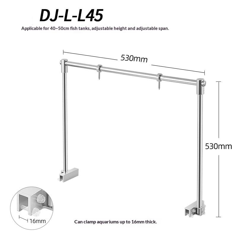Gantry-style Stainless Steel Light Stand